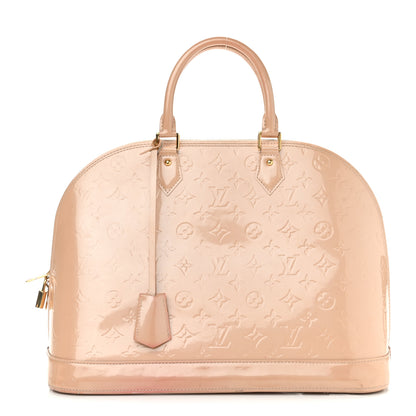 Louis Vuitton Vernis Alma GM Rose Florentin 1 of 18