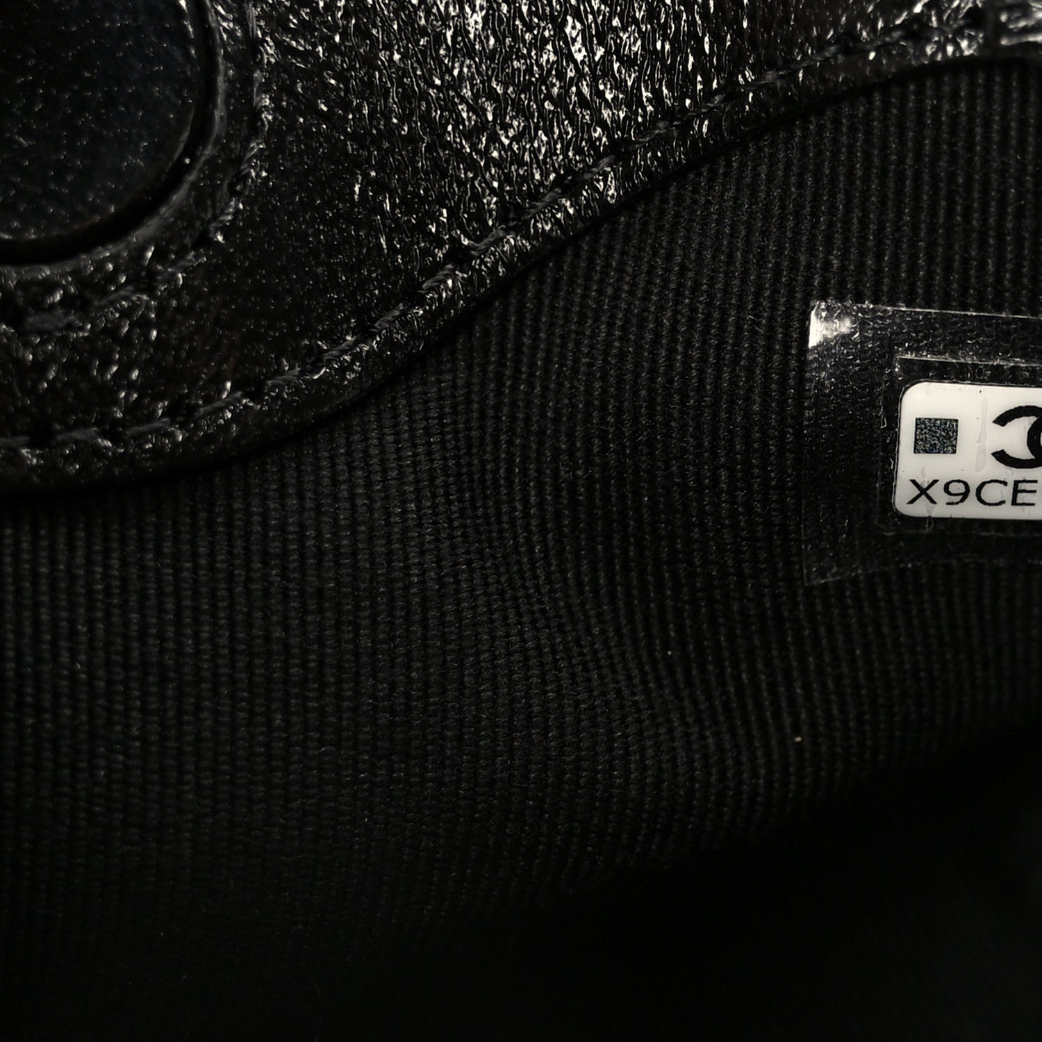 Chanel Shiny Lambskin Quilted Micro 31 Clutch With Chain Black 7 of 11