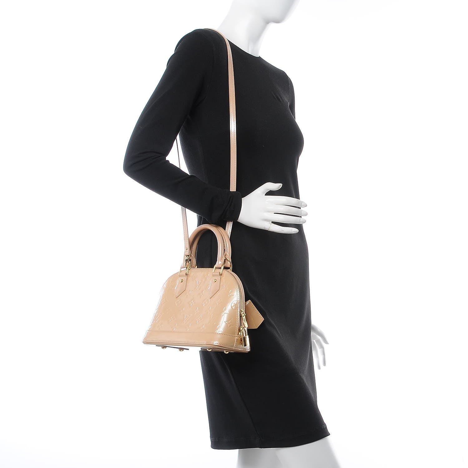 Louis Vuitton Vernis Alma BB Rose Angelique 2 of 10