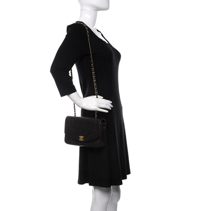 Chanel Lambskin Quilted Small Single Flap Black 2 of 14
