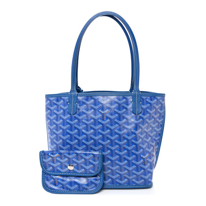 Goyard Goyardine Reversible Mini Anjou Sky Blue 4 of 17