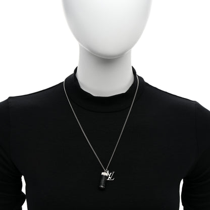 Louis Vuitton Monogram Eclipse Charms Necklace 2 of 4