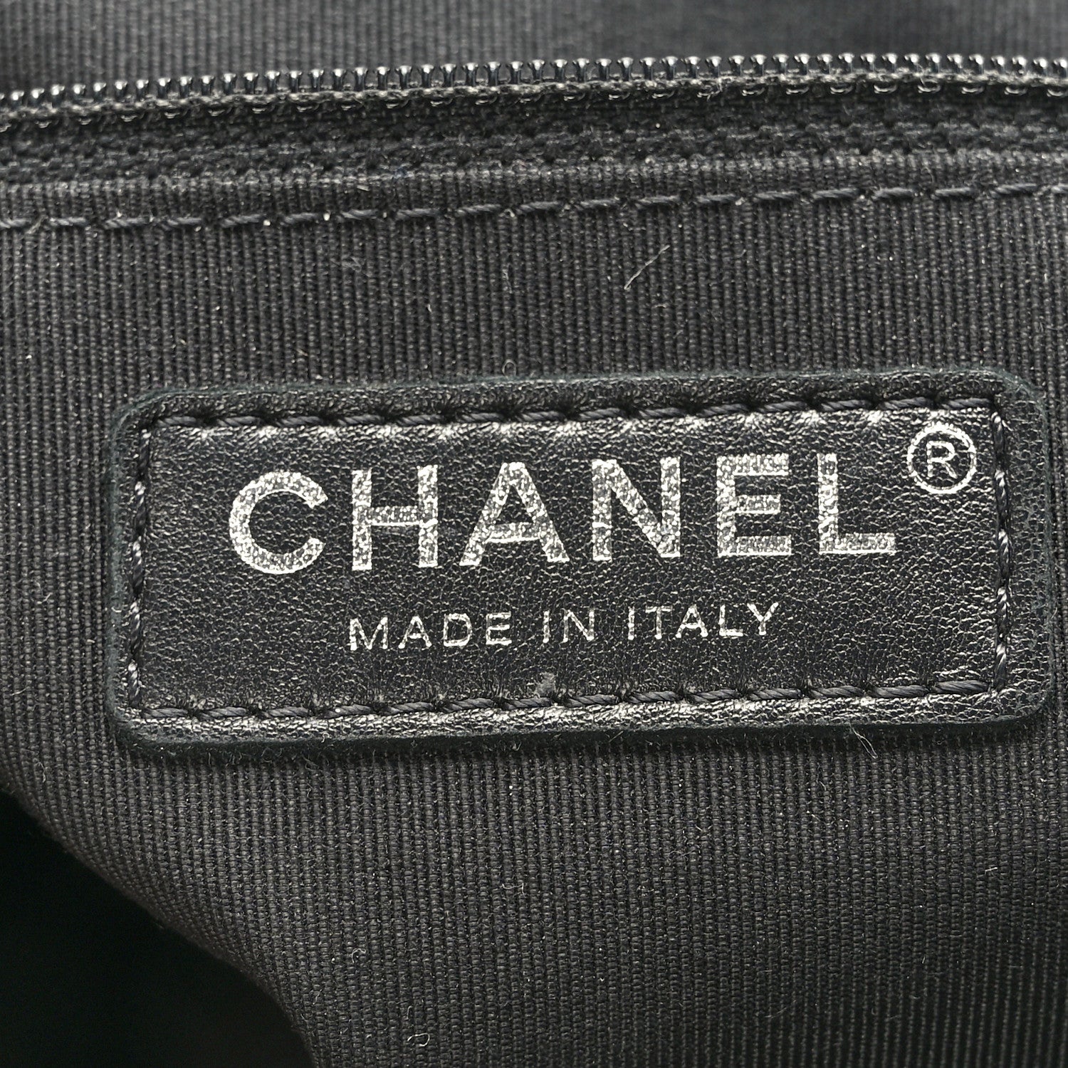 Chanel Crumpled Calfskin Quilted Large Chain All Over Flap Bag Black 6 of 9