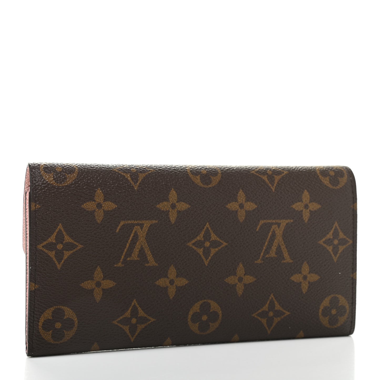 Monogram Emilie Wallet Rose Ballerine