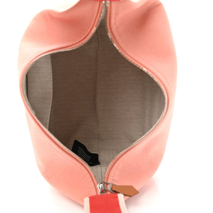 Hermes Canvas Small Bride-A-Brac Pouch Goyave 5 of 7