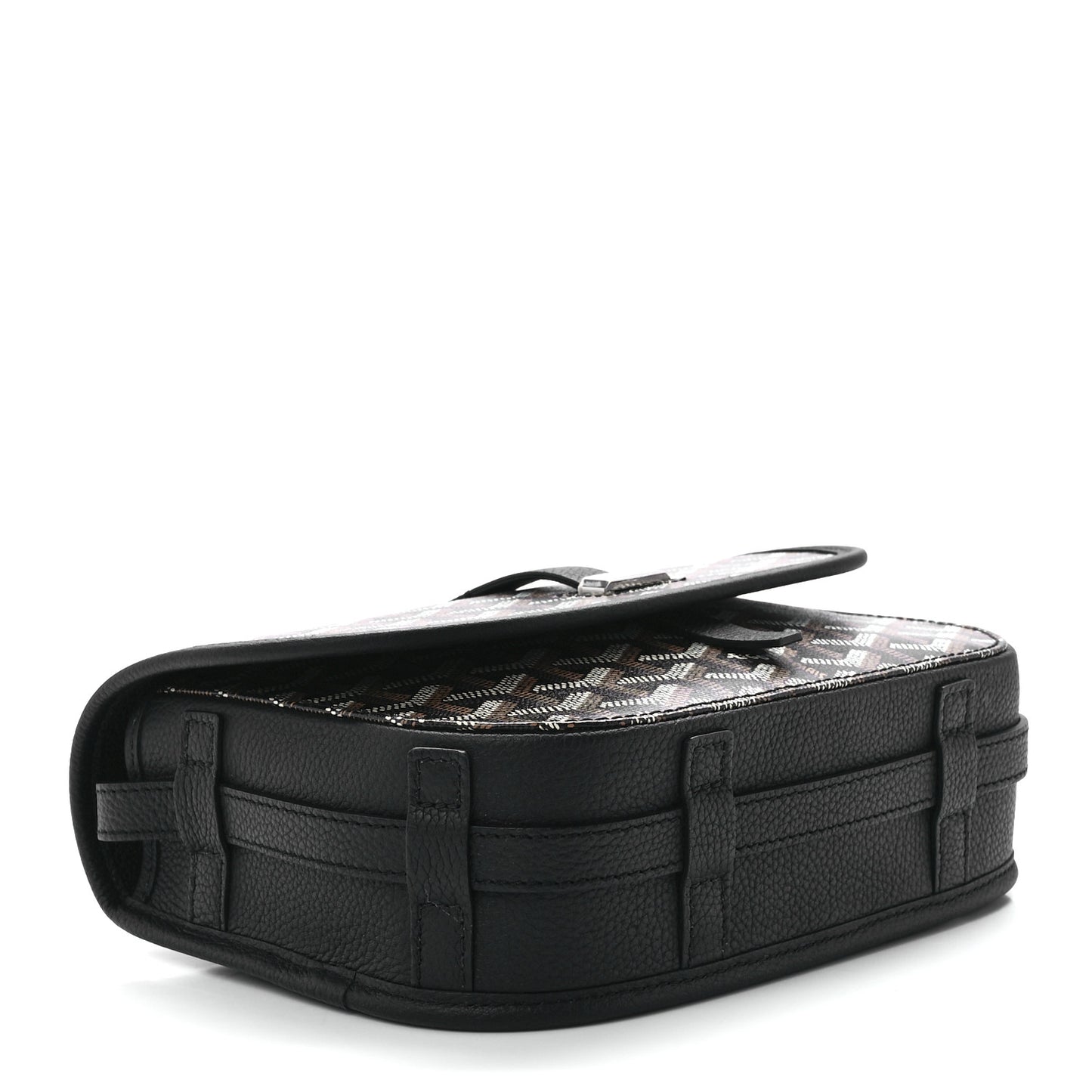 Goyardine Belvedere II PM Messenger Bag Black