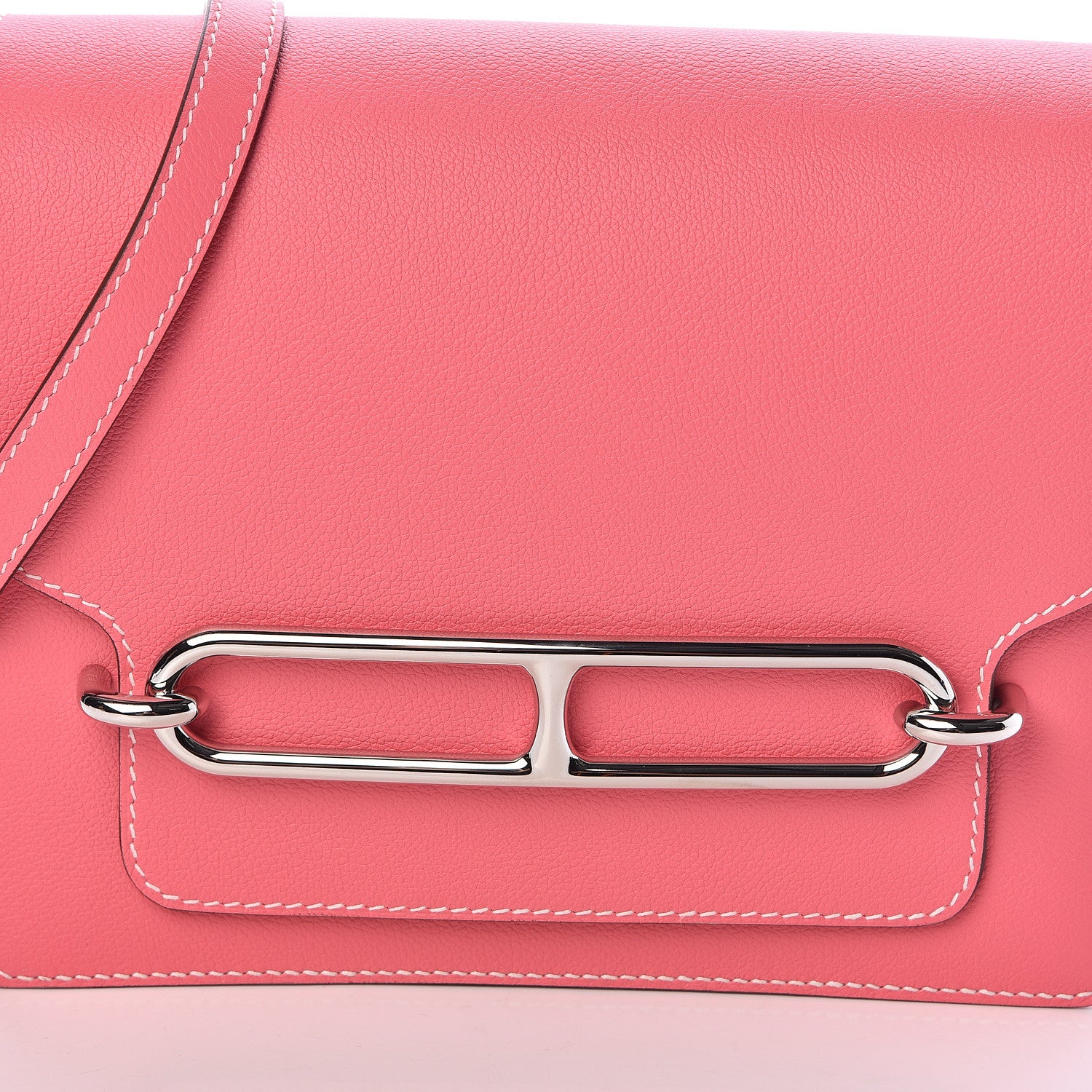Hermes Evercolor Sac Roulis 23 Rose Azalee 8 of 10