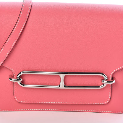 Hermes Evercolor Sac Roulis 23 Rose Azalee 8 of 10