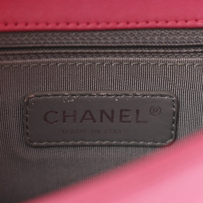 Chanel Galuchat Stingray Medium Boy Flap Pink 6 of 11