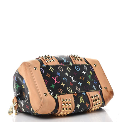 Louis Vuitton Monogram Multicolor Courtney MM Black 4 of 11