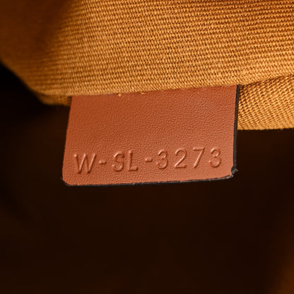 Celine Calfskin Triomphe Canvas Heloise Shoulder Bag Tan 7 of 11