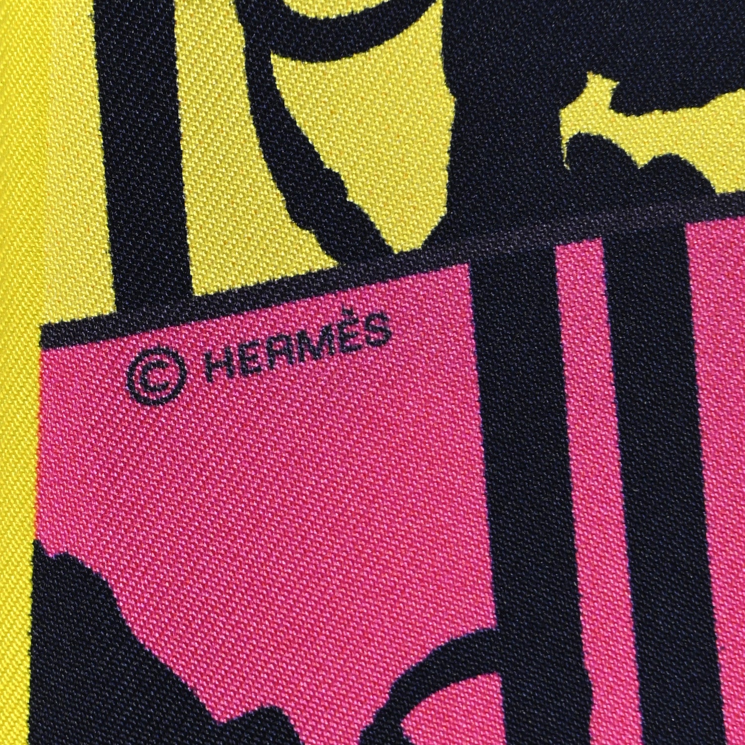 Hermes Silk Brides de Gala Twilly 3 of 4