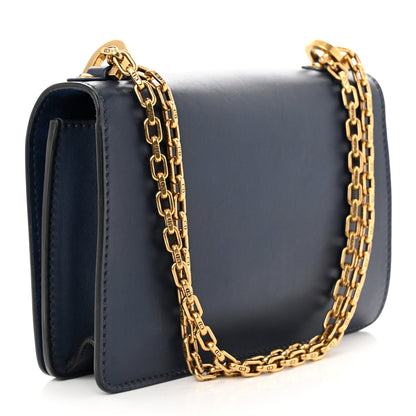 Christian Dior Calfskin J'Adior Chain Flap Bag Navy Blue 2 of 16