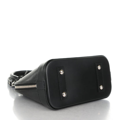 Louis Vuitton Epi Alma BB Black 4 of 7