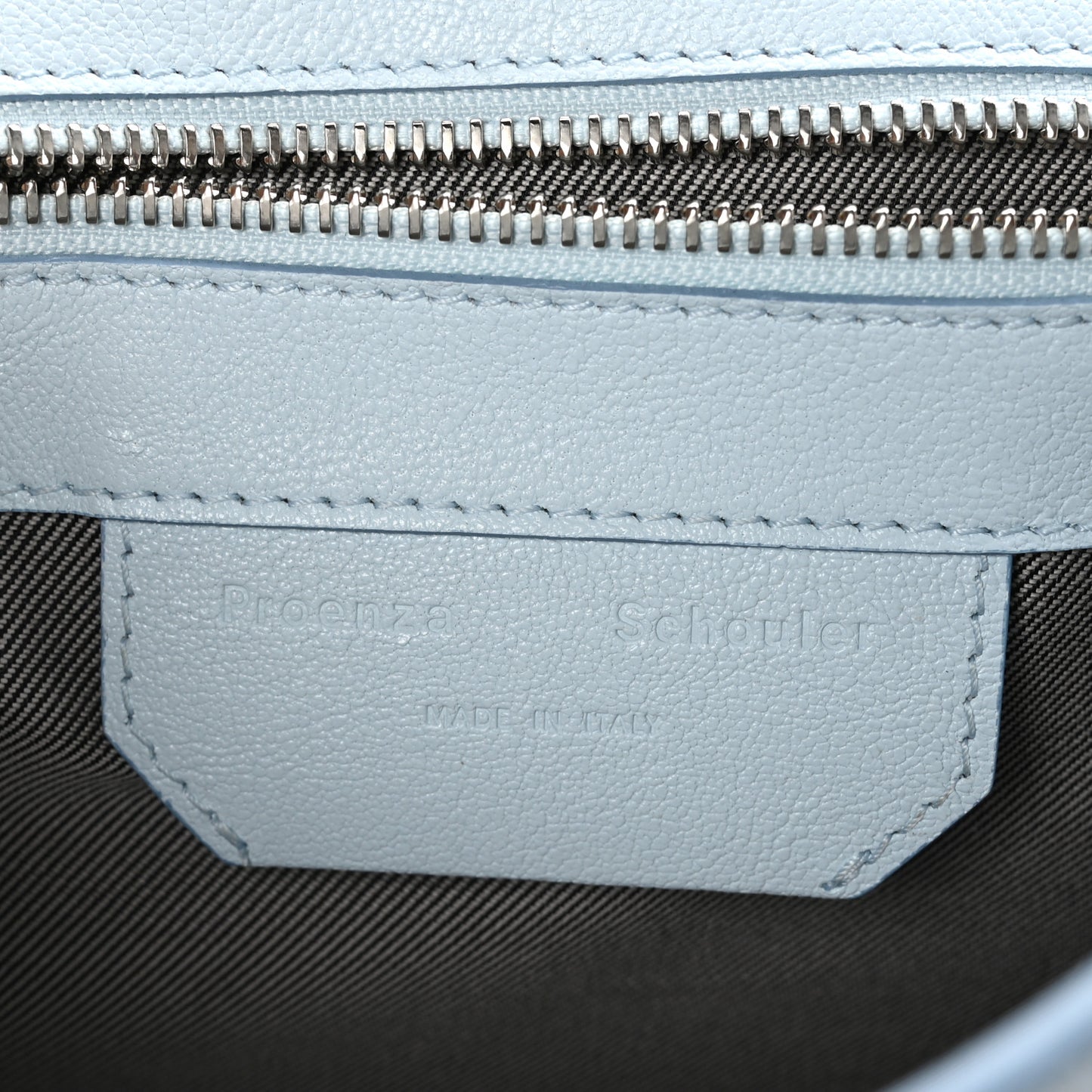 Lambskin Tiny PS1 Satchel Baby Blue