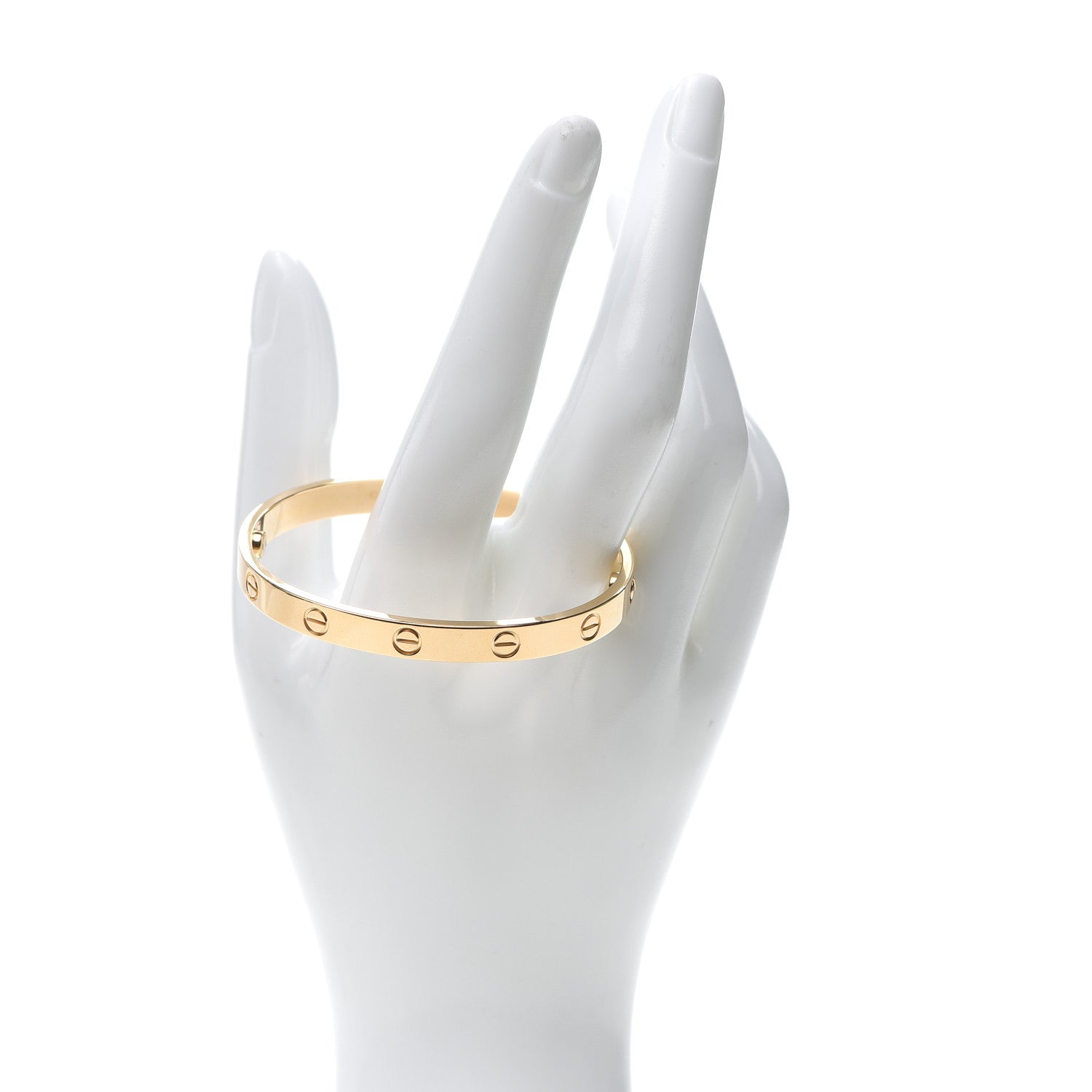 Cartier 18K Yellow Gold LOVE Bracelet 17 2 of 7