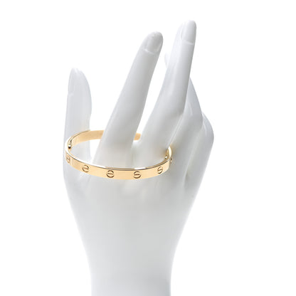 Cartier 18K Yellow Gold LOVE Bracelet 17 2 of 7