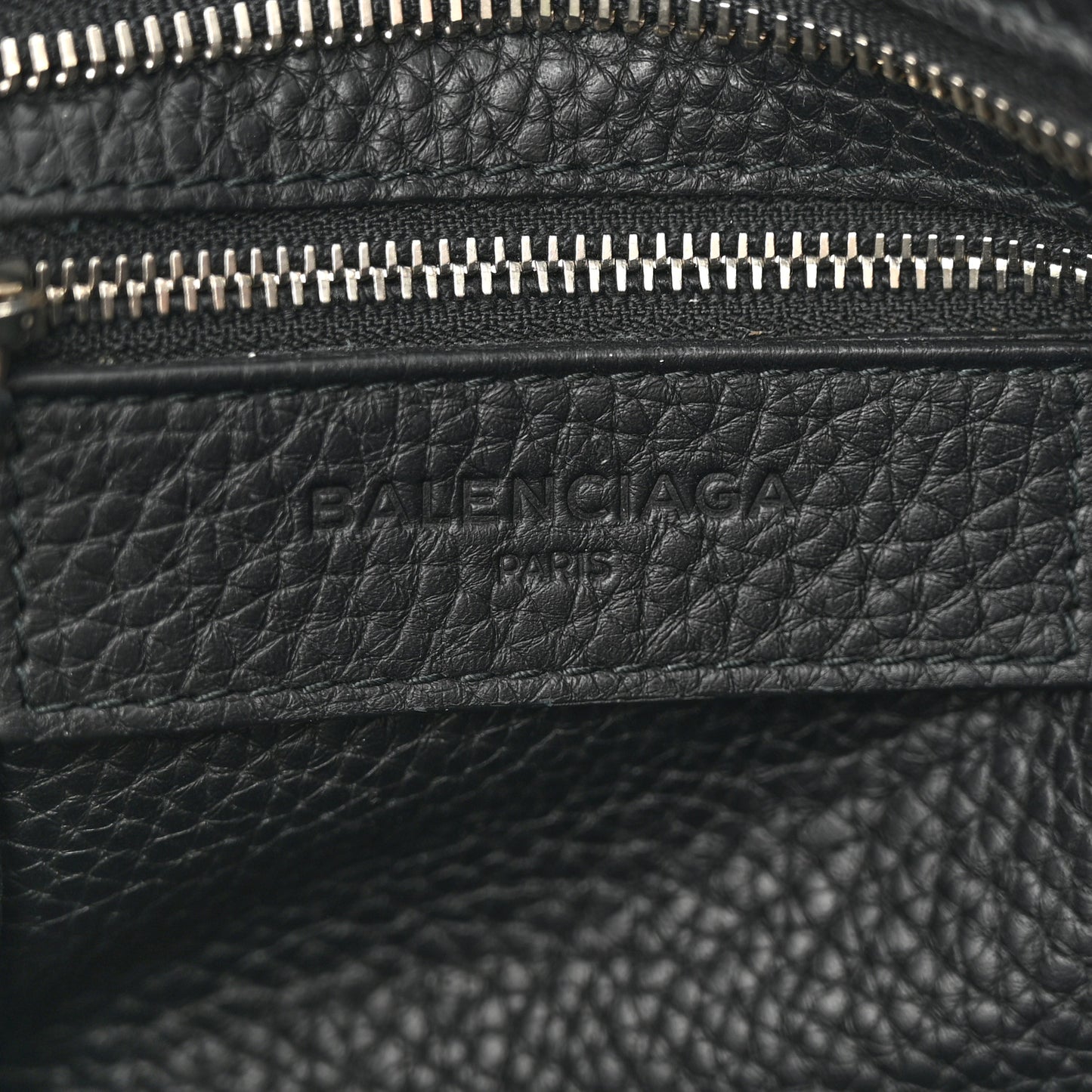 Veau Grana Perforated Blackout Hardware Nano City Black