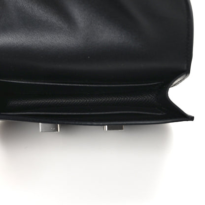 Hermes Epsom Lizard Constance Slim Wallet Black 6 of 8