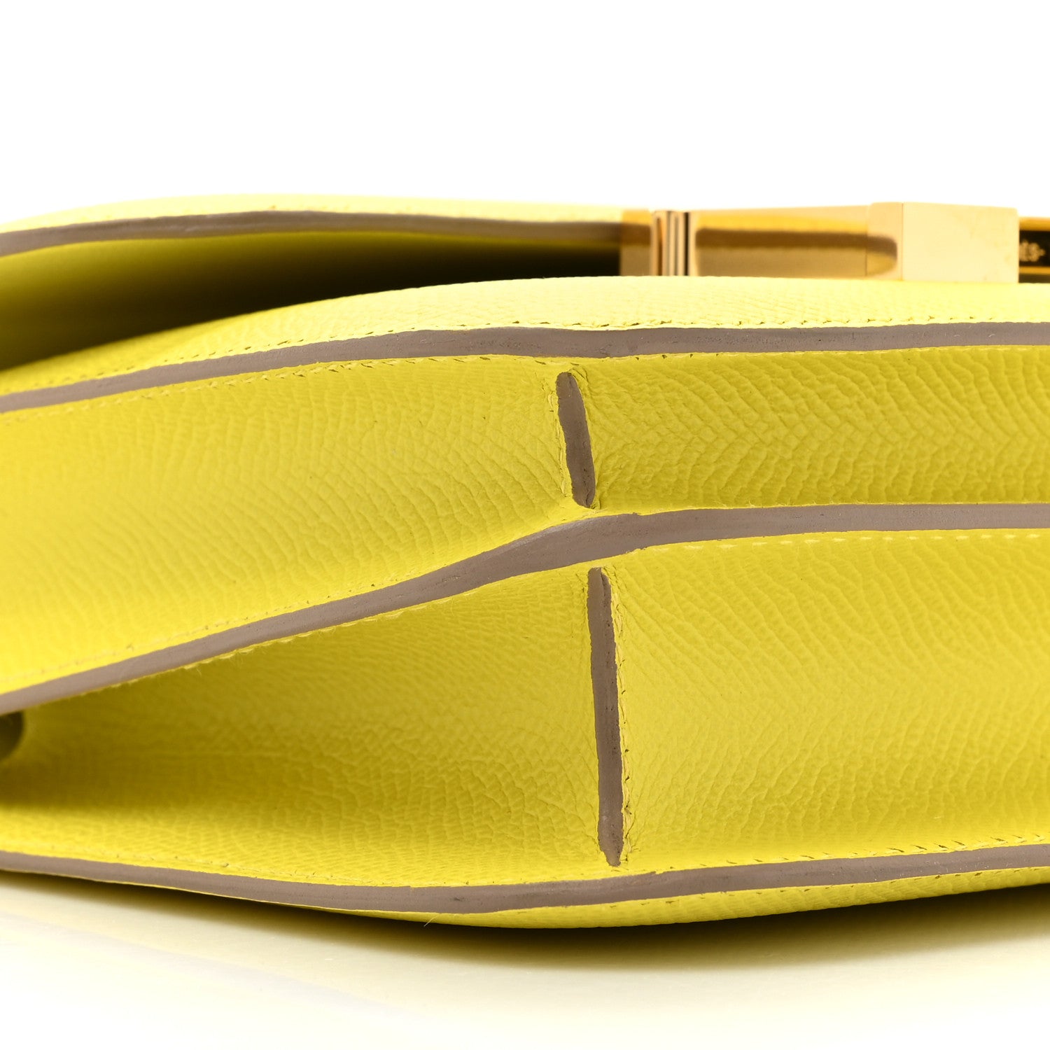 Hermes Epsom Constance 18 Lime 10 of 10