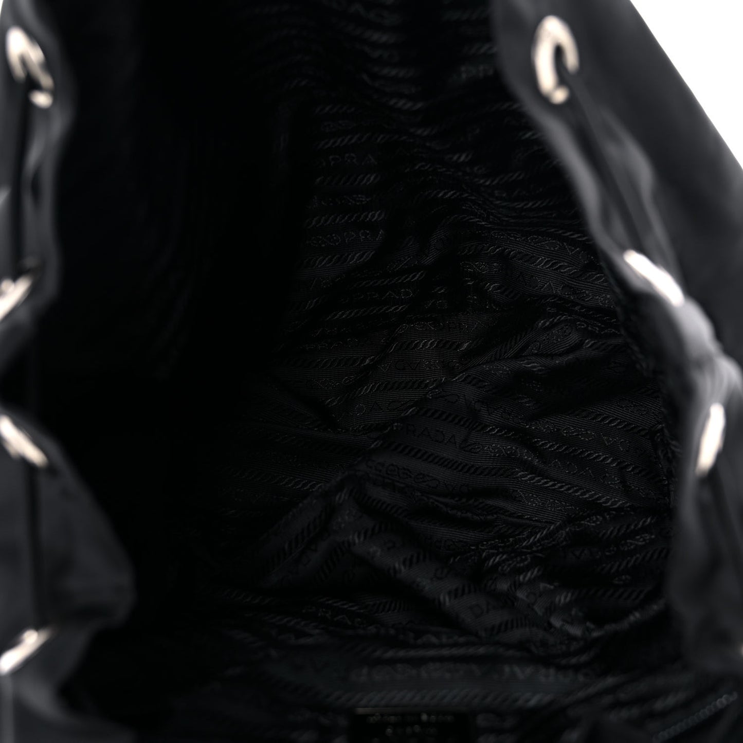 Nylon Vela Medium Backpack Black