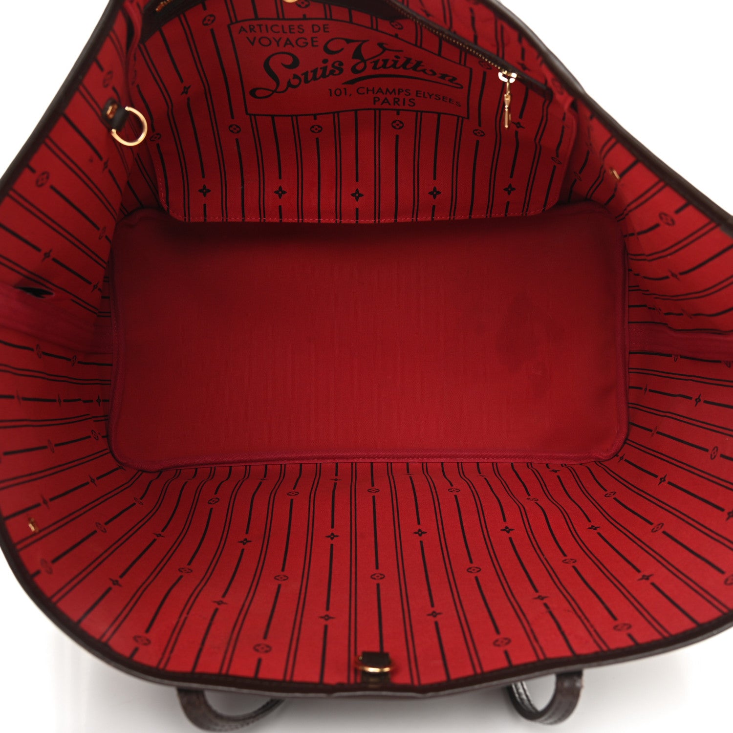 Louis Vuitton Damier Ebene Neverfull GM 5 of 15