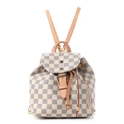 Louis Vuitton Damier Azur Sperone BB Backpack 1 of 13