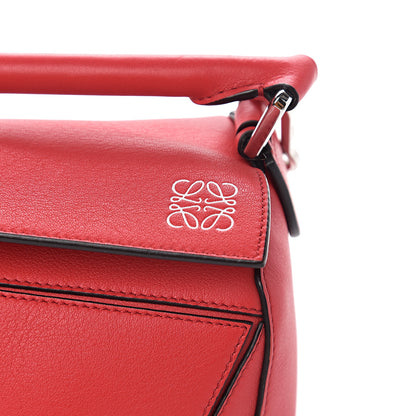 Loewe Calfskin Small Puzzle Bag Scarlet 7 of 9
