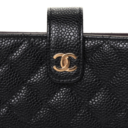 Chanel Caviar Quilted Mini Phone Holder Clutch Black 13 of 13