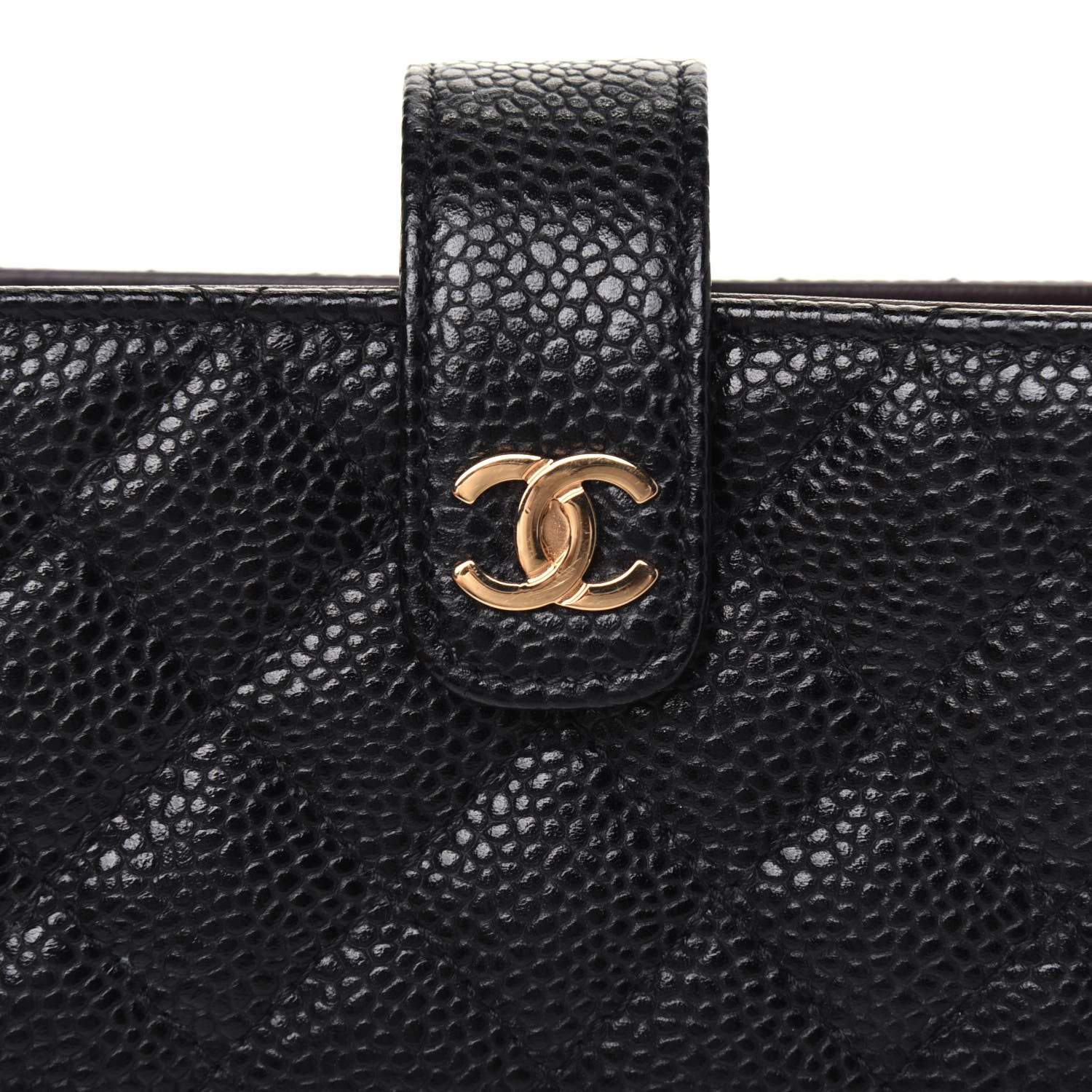 Chanel Caviar Quilted Mini Phone Holder Clutch Black 13 of 13