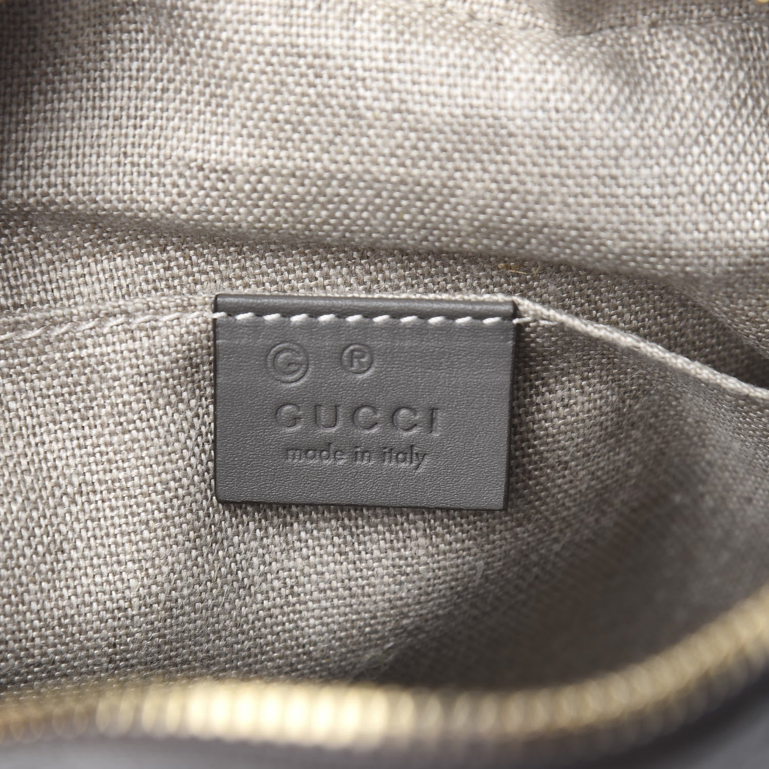 Gucci Microguccissima Mini Bree Messenger Bag Grey 6 of 10