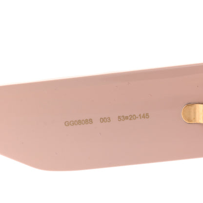 Gucci Acetate GG Butterfly Sunglasses GG0808S Pink 7 of 8