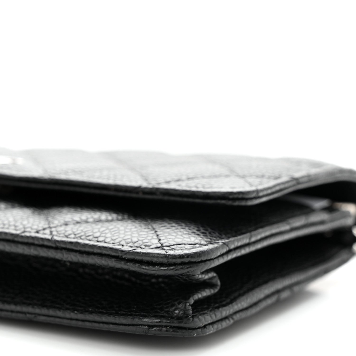 Chanel Caviar Quilted Wallet on Chain WOC Black 11 of 14