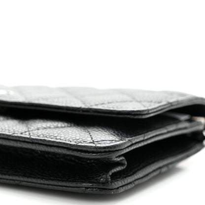 Chanel Caviar Quilted Wallet on Chain WOC Black 11 of 14