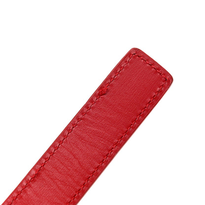Saint Laurent Smooth Calfskin Manhattan Shoulder Bag Rouge Eros 10 of 10