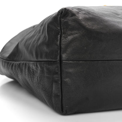 Prada Soft Calf Tote Black 7 of 8