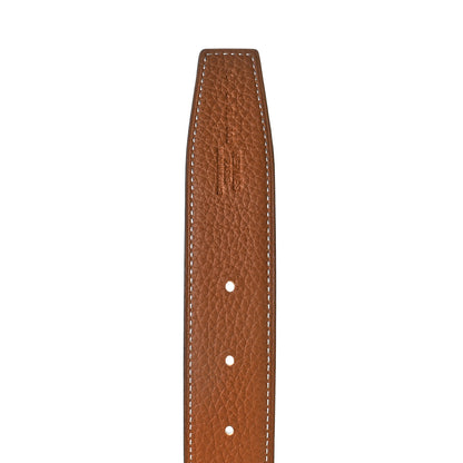 Hermes Swift Togo 32mm H Belt 80 Gold Black 3 of 4