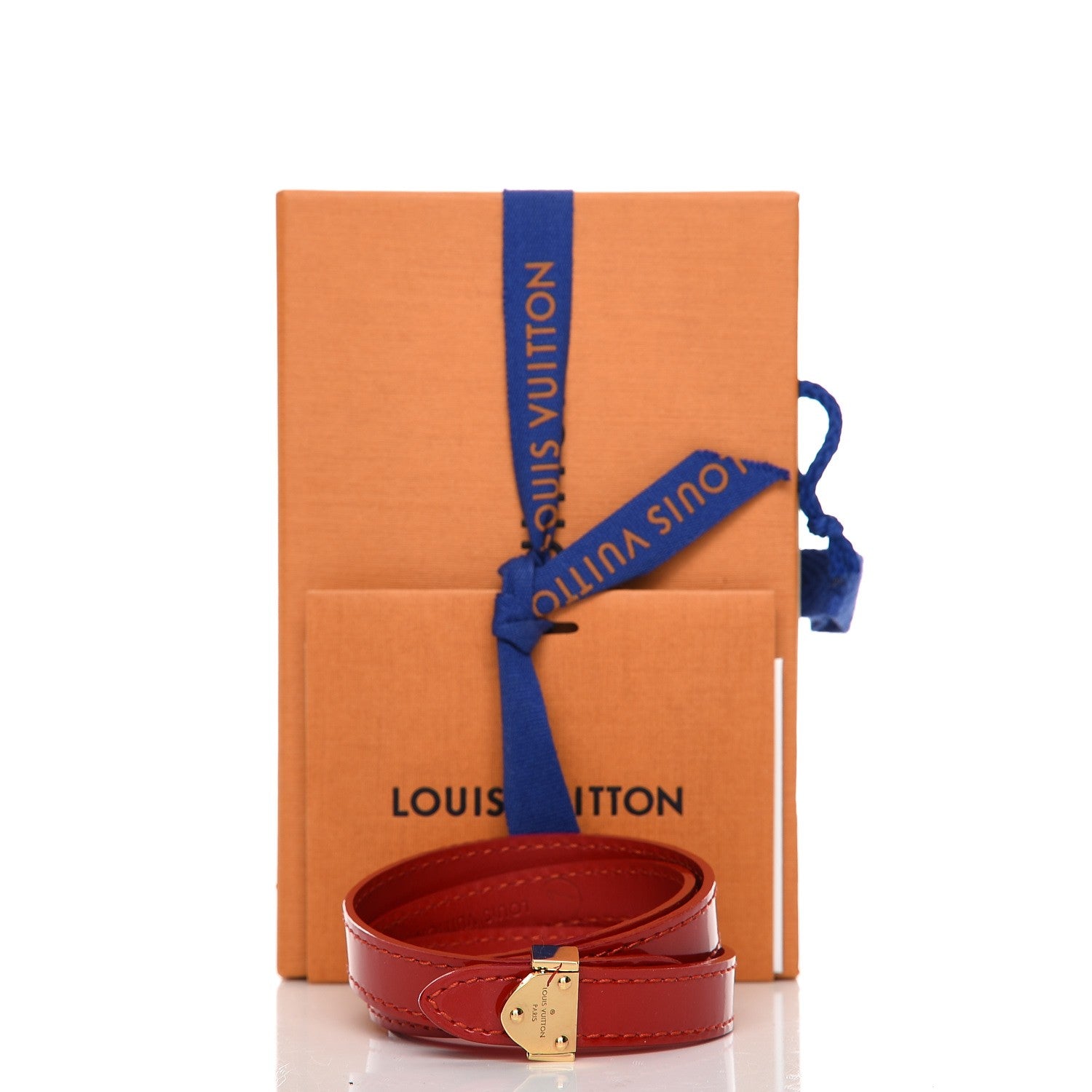 Louis Vuitton Patent Box It Bracelet 17 Red 7 of 8