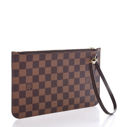 Louis Vuitton Damier Ebene Neverfull MM GM Pochette 3 of 7