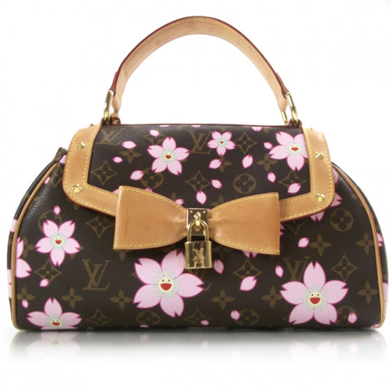 Louis Vuitton Monogram Cherry Blossom Sac Retro Bag Brown 1 of 9
