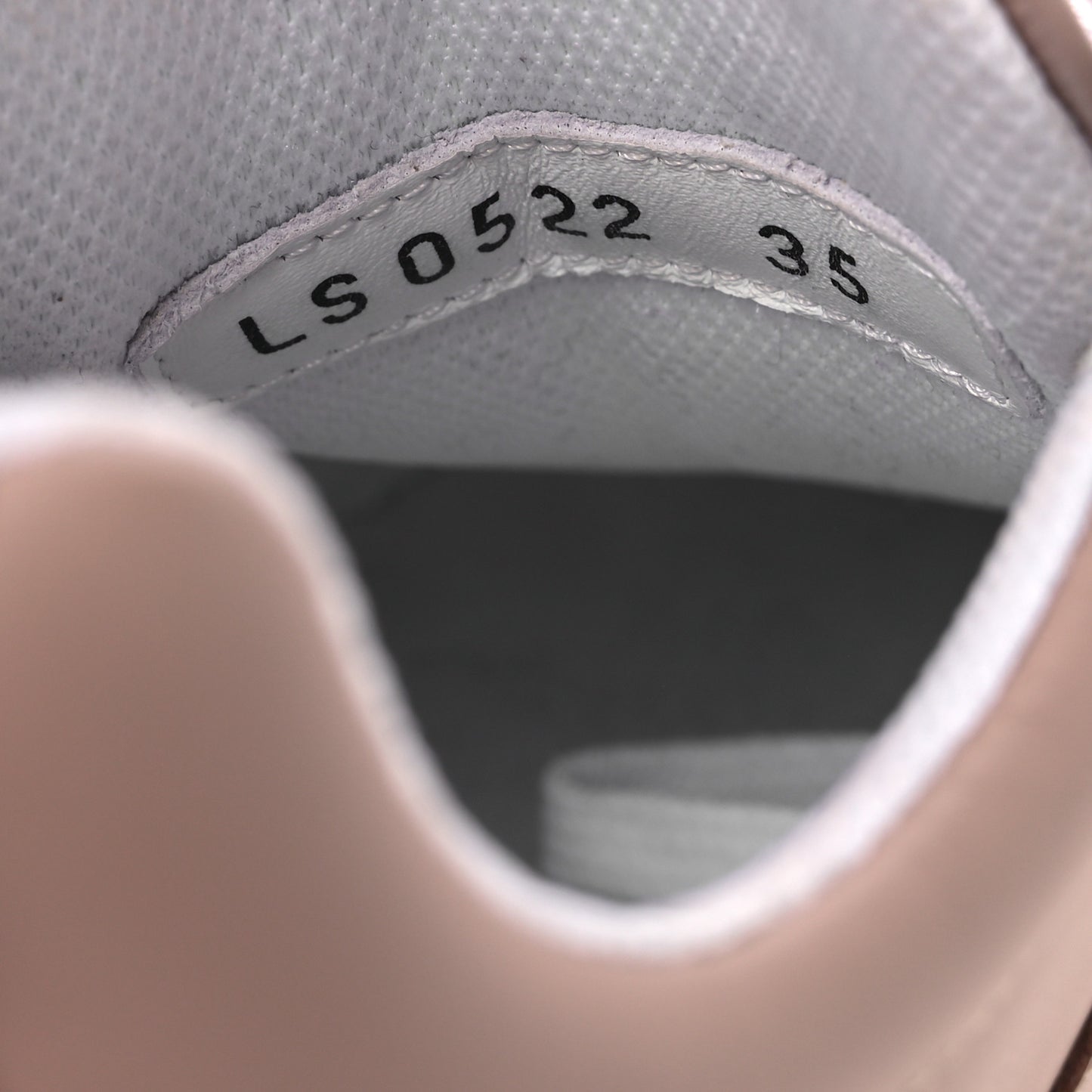 Calfskin Dior Star Ors Low Top Sneakers 35 Nude