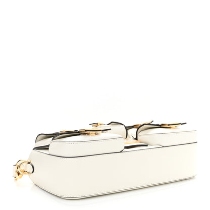 Fendi Shiny Nappa Multipocket Baguette White 4 of 10