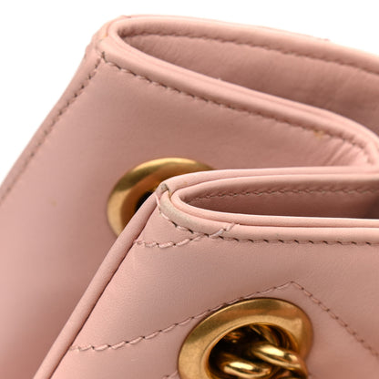 Gucci Calfskin Matelasse Medium GG Marmont Shoulder Tote Bag Perfect Pink 14 of 14