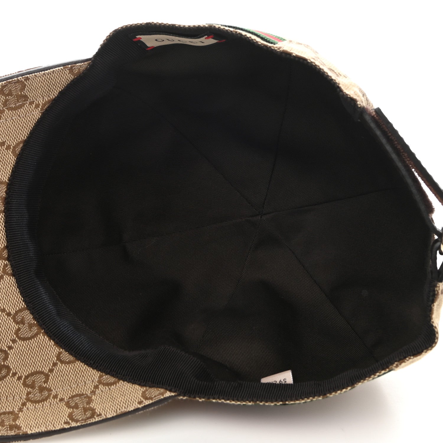Gucci Monogram Web Baseball Hat L Beige Cocoa 7 of 10