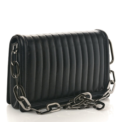 Dolce & Gabbana DOLCE &amp; GABBANA Nappa Quilted DG Shoulder Bag Black 3 of 8