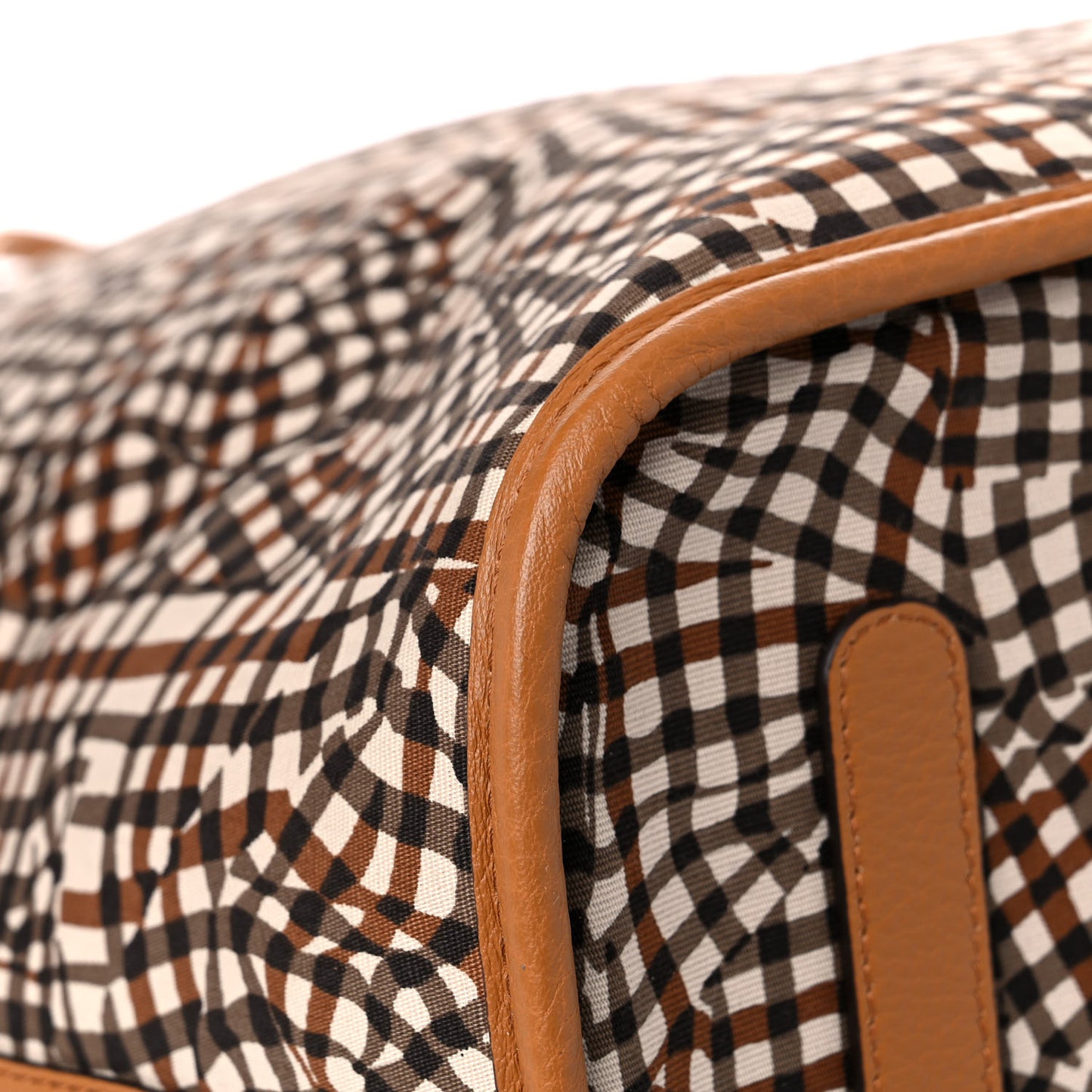 Visetos Large Liz Reversible Shopper Tote Cognac