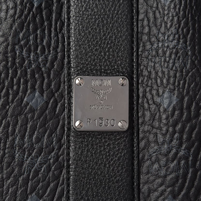 MCM Visetos Medium Liz Reversible Shopper Tote Black 13 of 16