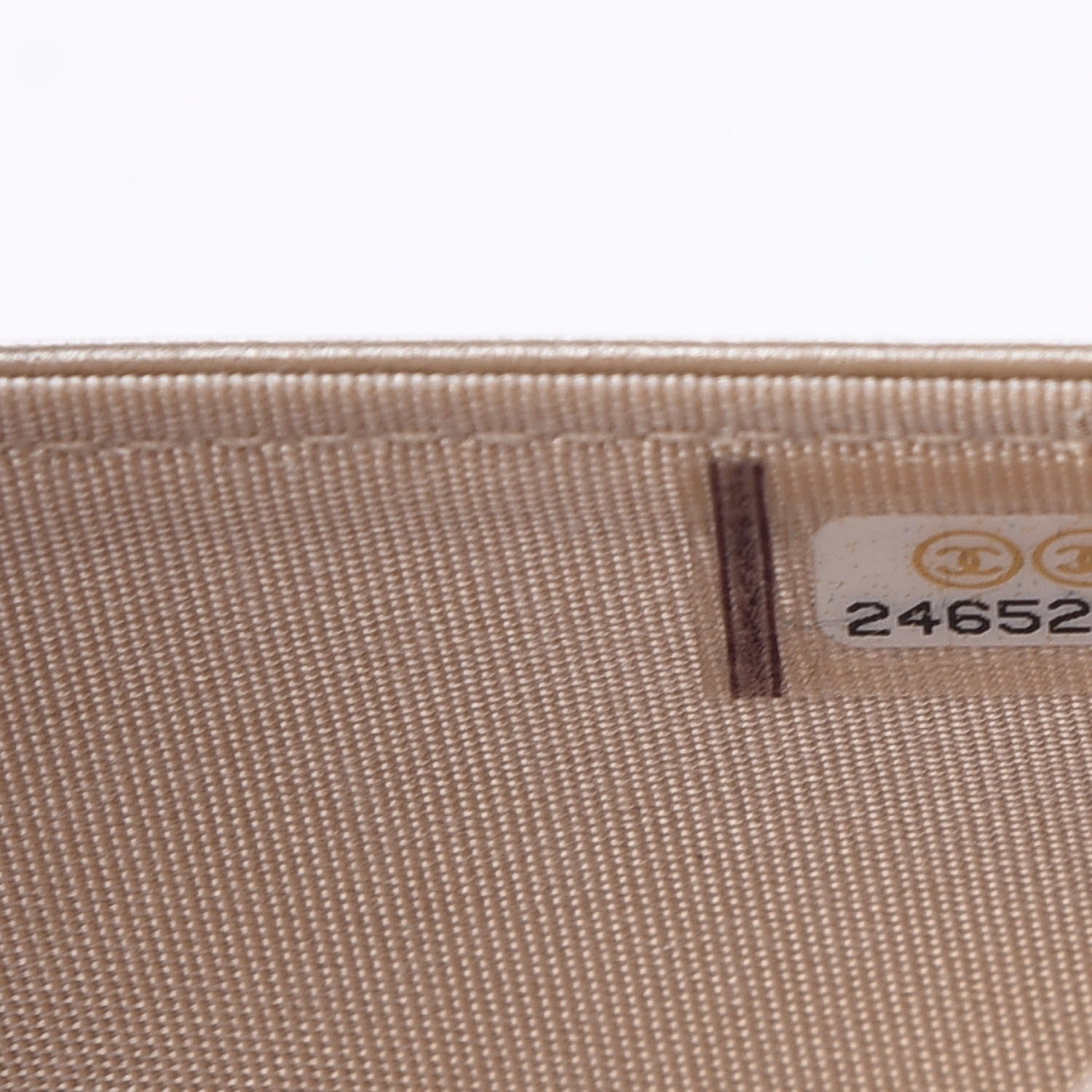 Chanel Metallic Lambskin Camellia Crystal Wallet on Chain WOC Gold 8 of 11