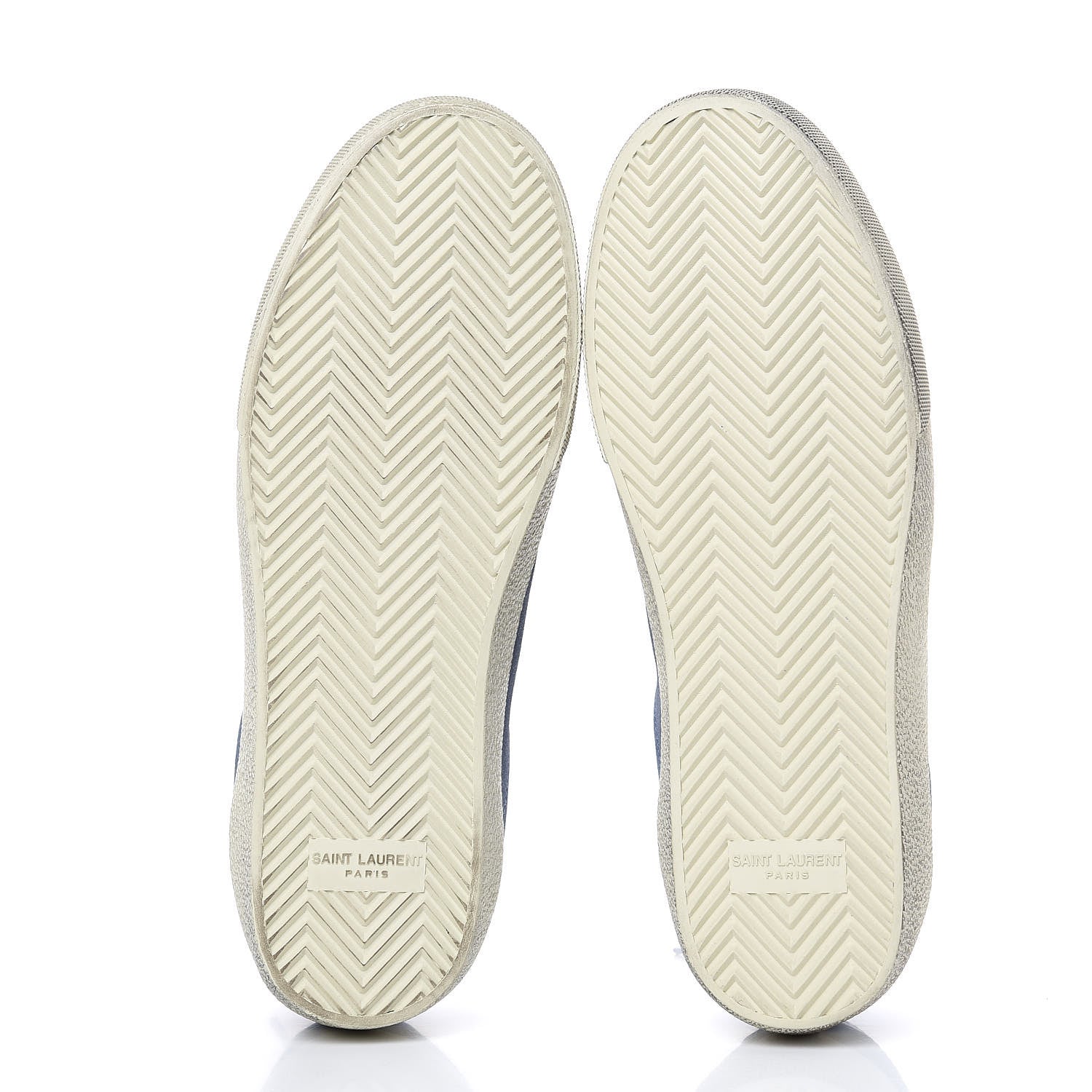 Saint Laurent Suede Mens Court Classic Sneakers 41 Denim 5 of 9
