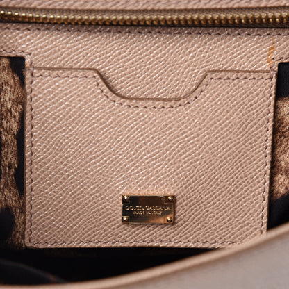 Dolce & Gabbana Dauphine Medium Miss Sicily Satchel Tortora Sand 11 of 13